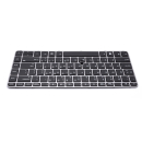 HP Elitebook 840 G3 Toetsenbord Silver QWERTY US Backlit