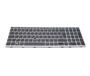 Replacement HP Elitebook 850 G5 Toetsenbord BE AZERTY met zilver frame