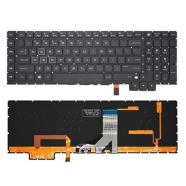 Replacement keyboard voor HP Omen 17-AN Serie QWERTY US Zwart Backlit