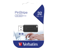 Verbatim Pinstripe 32GB USB Zwart